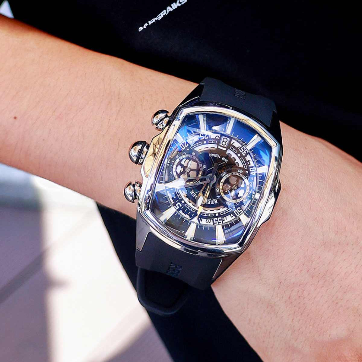 REEF TIGER | Aurora Tank Quartz Watch
