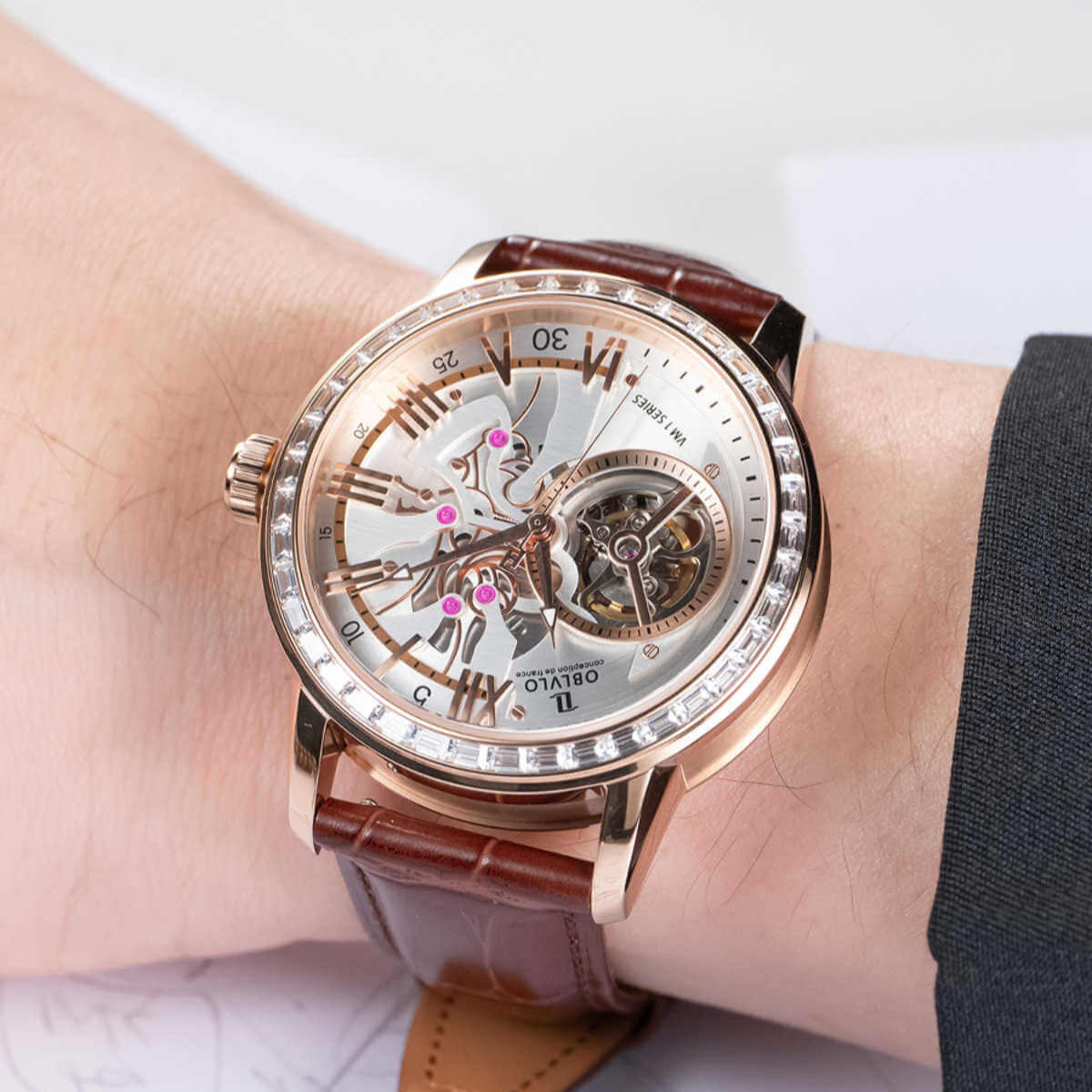 OBLVLO  | French Fashion Classic Automatic Mechanical Watch