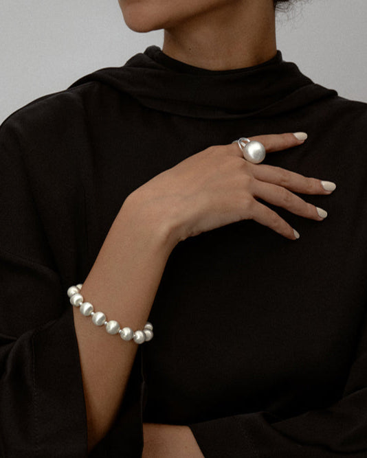 Silk Pearl Ring