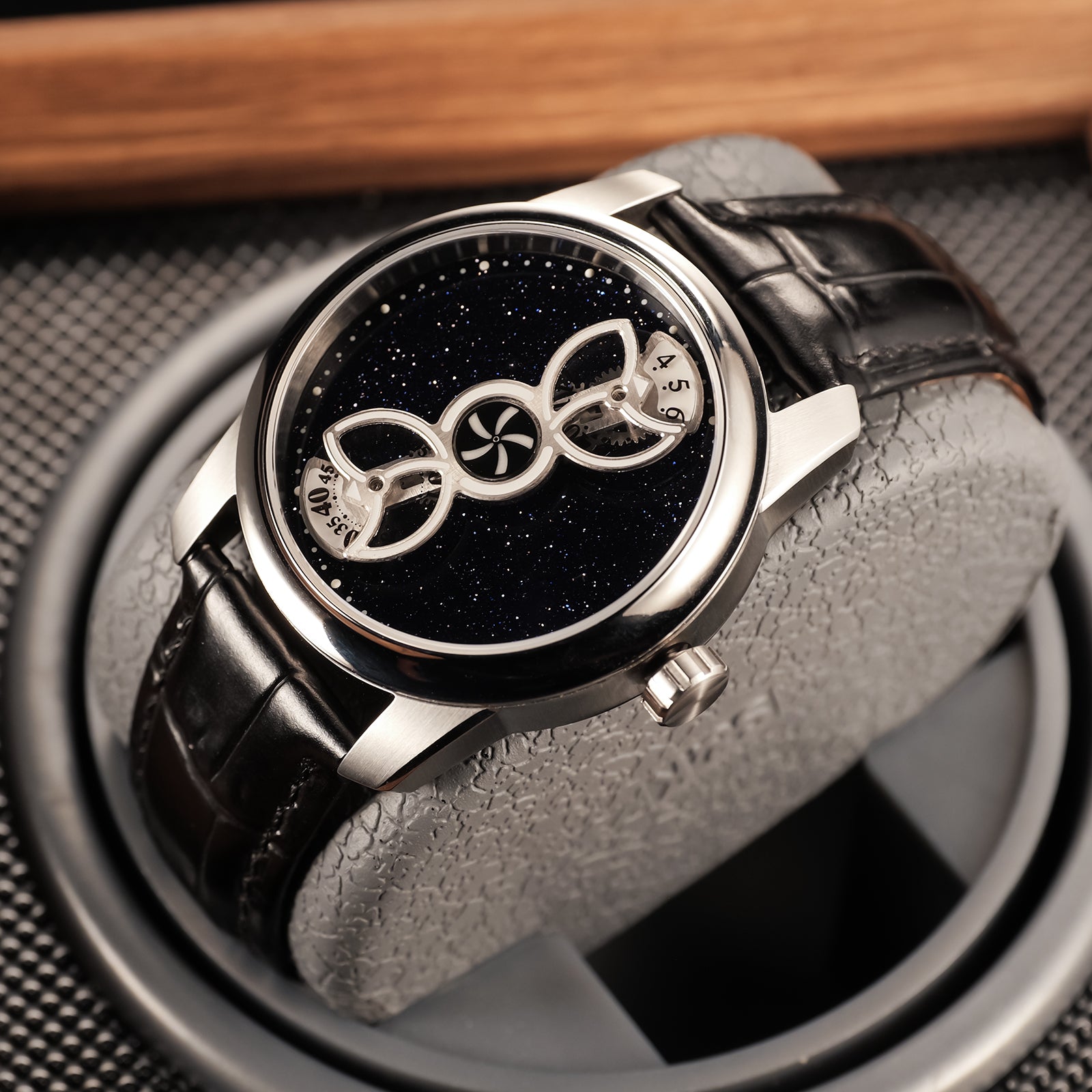 OBLVLO | Rotor star wheel mechanical watch