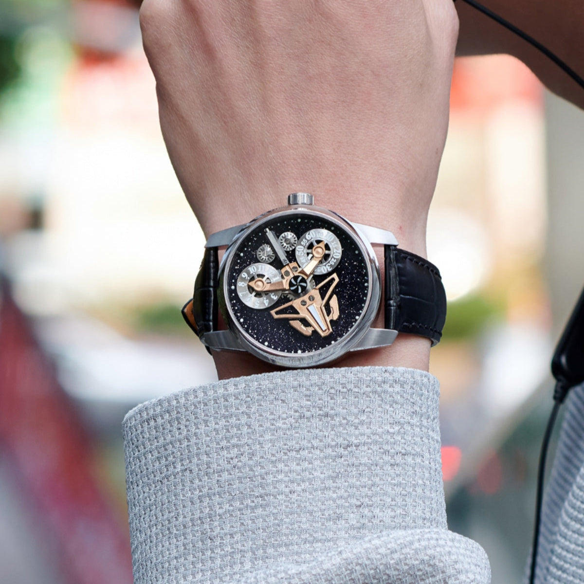 OBLVLO | Fighter fashion mechanical watch