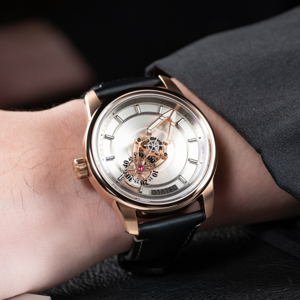OBLVLO | Spaceship automatic mechanical watch